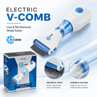 Electric V Comb Anti Lice Machine: Chemical Free, Kids Safe, COD Pakistan
