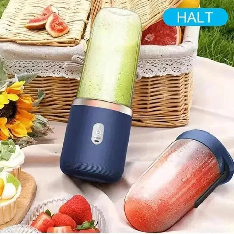 Rechargeable Blue Juicer Blender for Home & Travel