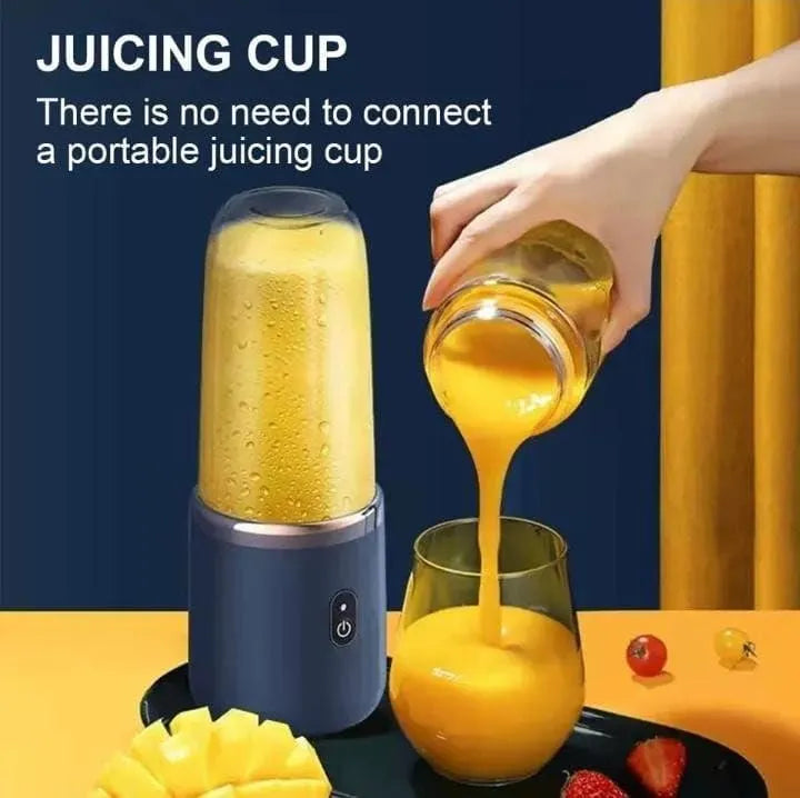 Rechargeable Blue Juicer Blender for Home & Travel