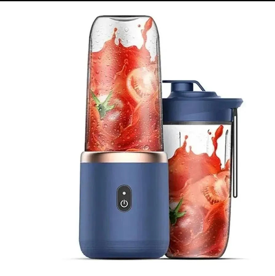 Rechargeable Blue Juicer Blender for Home & Travel