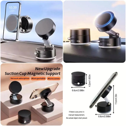 Magnetic Suction Phone Holder Multicolor Lightweight Portable