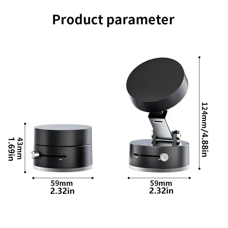 Magnetic Suction Phone Holder Multicolor Lightweight Portable