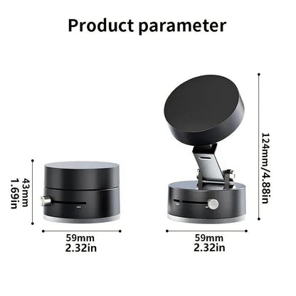 Magnetic Suction Phone Holder Multicolor Lightweight Portable