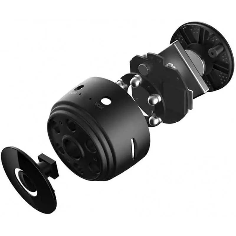 Mini Wireless WiFi Camera Black ABS Plastic
