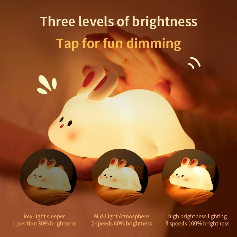 Rabbit Night Light + Combo