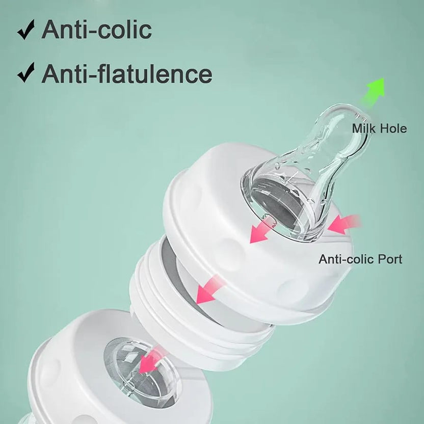 Handsfree Baby Feeding Bottle 240ml with Silicone Tube | BPA-Free