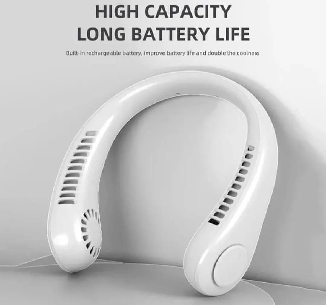 Rechargeable Neck Fan 200mAh Long Battery Life