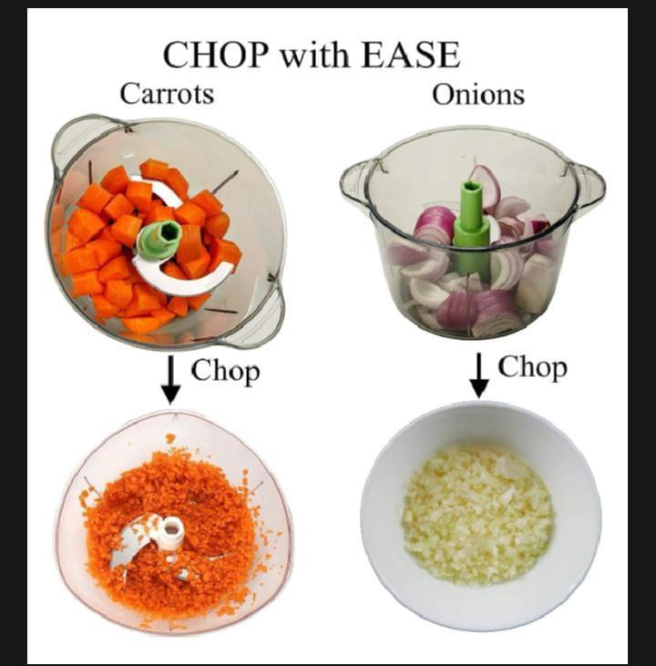 Manual Food Chopper Blue 50ml Stainless Steel Pakistan Kitchen