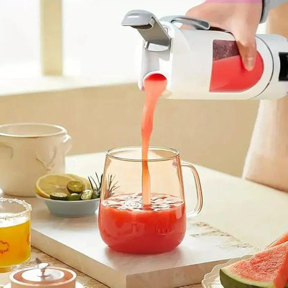Portable Rechargeable Green Electric Juicer Blender