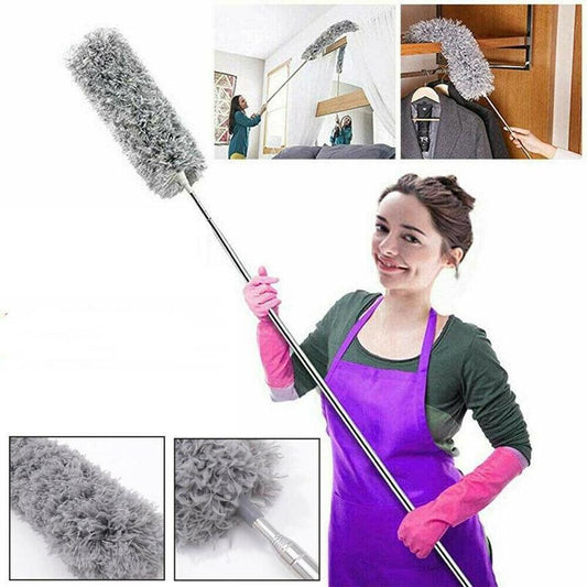 Extendable Microfiber Duster for Windows and Clothes