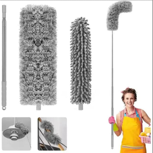 Extendable Microfiber Duster for Windows and Clothes