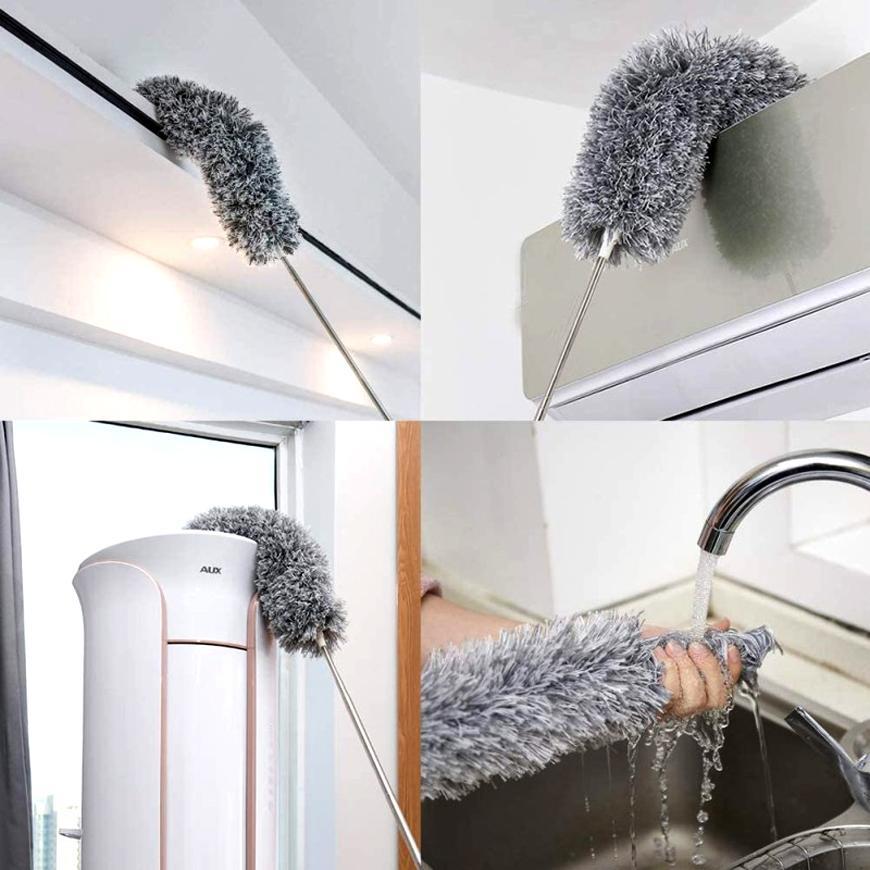 Extendable Microfiber Duster for Windows and Clothes