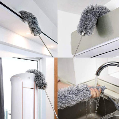 Extendable Microfiber Duster for Windows and Clothes