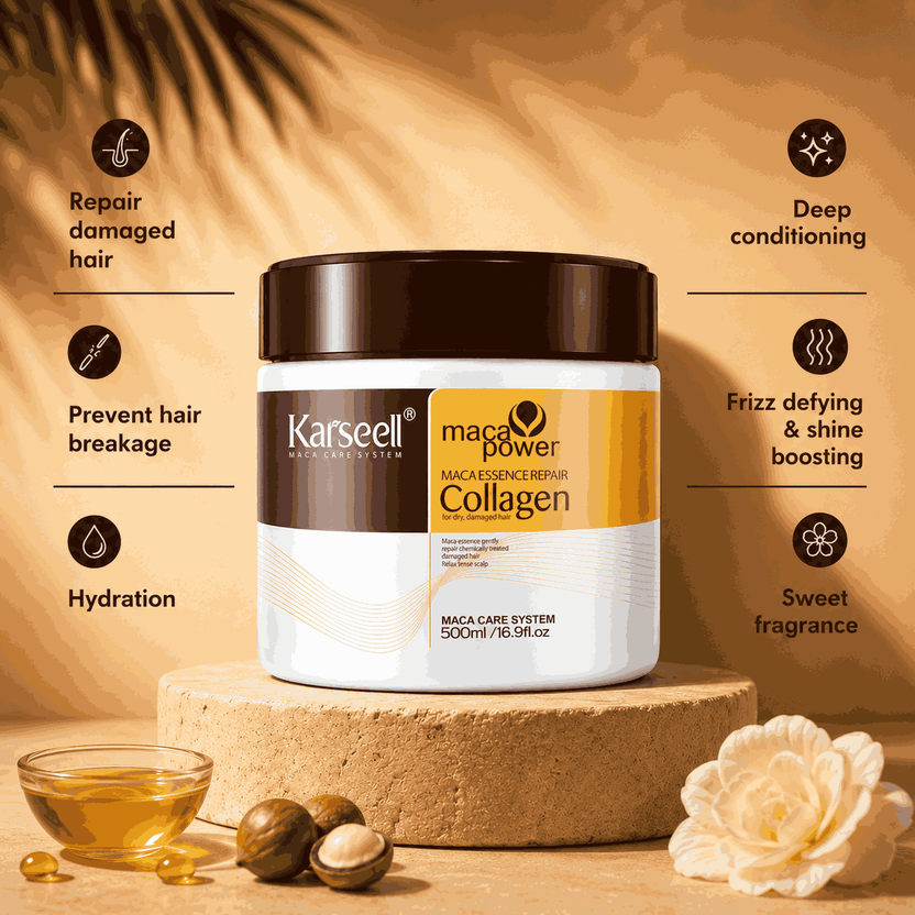 Karseell Collagen Deep Repair Hair Mask 500ml