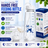 Handsfree Baby Feeding Bottle 240ml with Silicone Tube | BPA-Free